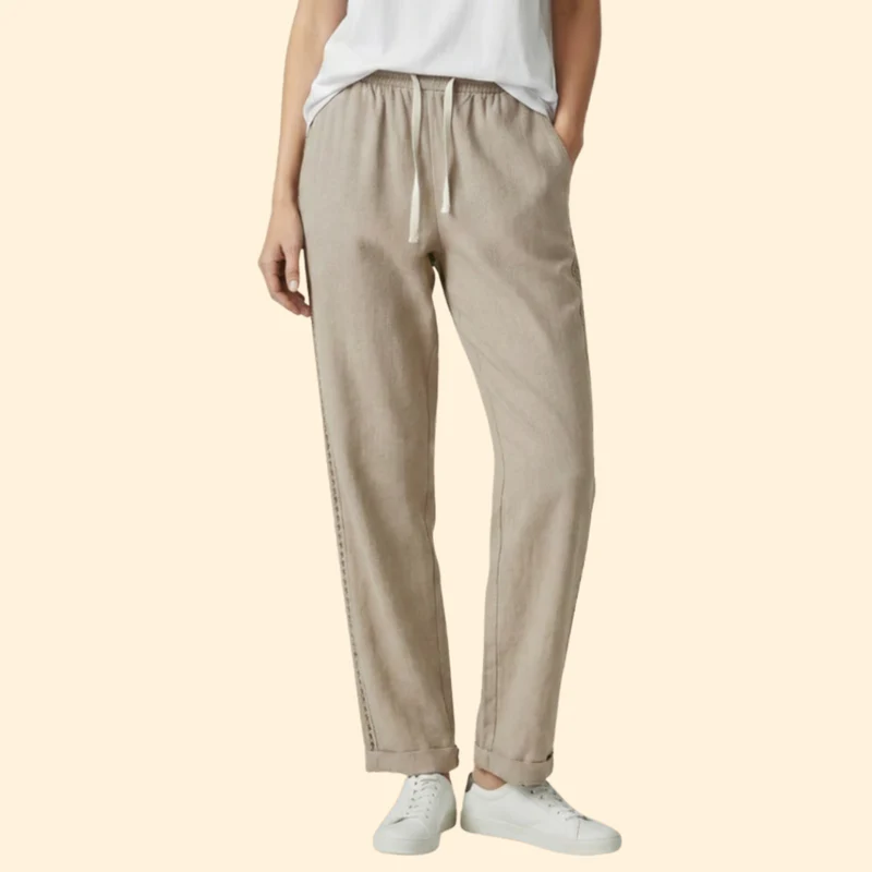 Women’s Breezy Pants with Adjustable Waistband - Image 5