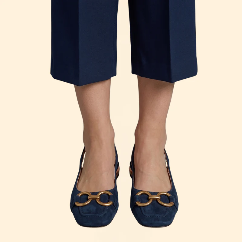 Women's Buckle Strap Sandals - Image 8