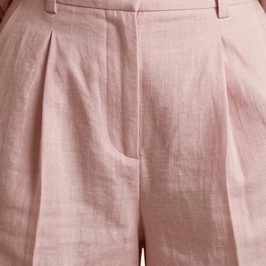 Women’s Button-Up Shirt with Loose Tailored Pants - Image 6