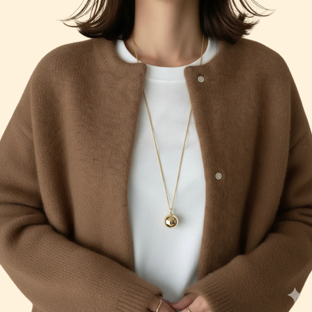 Women’s Cardigan with Button Front Closure - Image 6