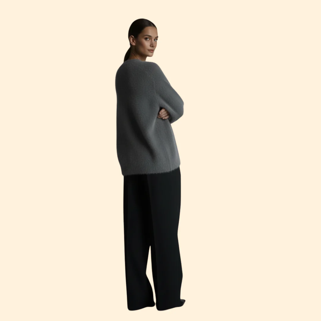 Women’s Cardigan with V Neckline - Image 4