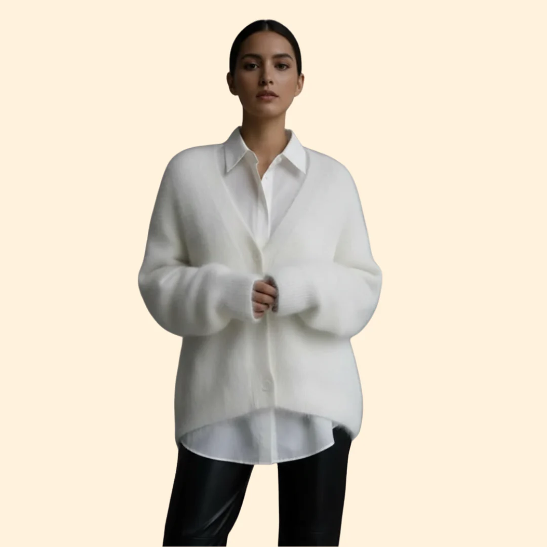 Women’s Cardigan with V Neckline - Image 6