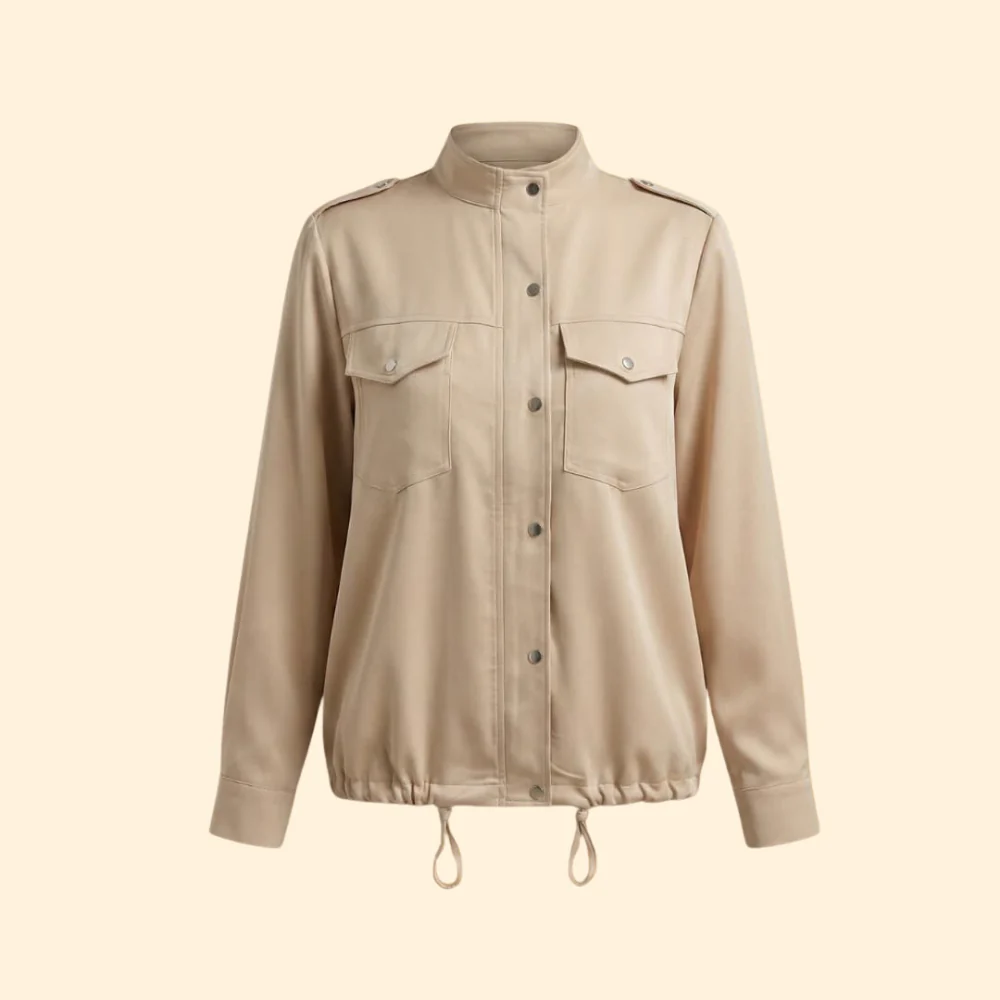 Women’s Casual Button-Up Jacket