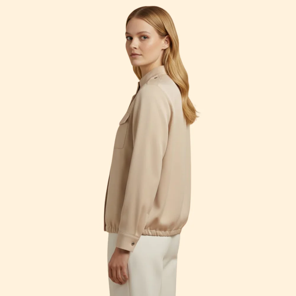Women’s Casual Button-Up Jacket - Image 5