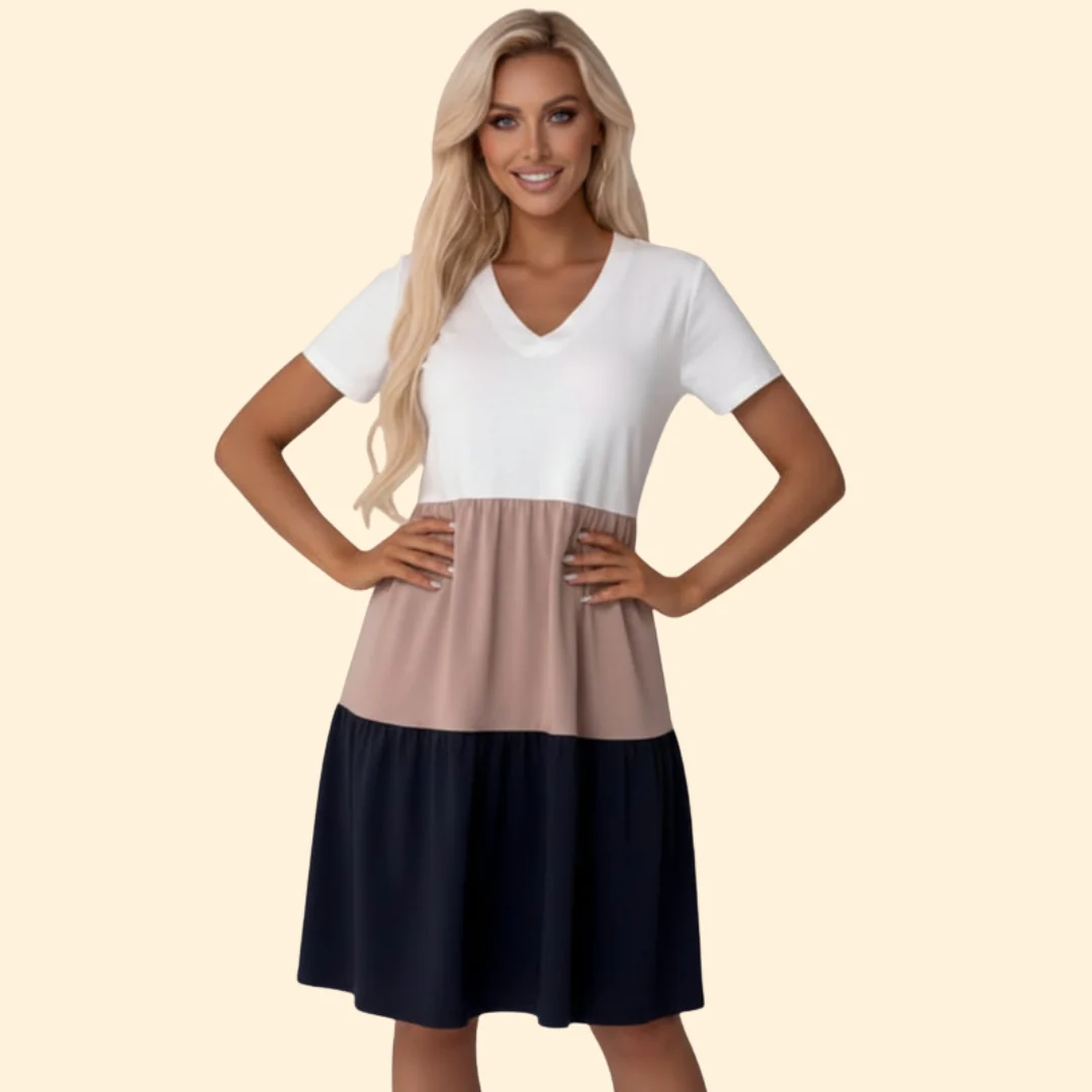Women’s Casual Dress with Gradient Design - Image 7