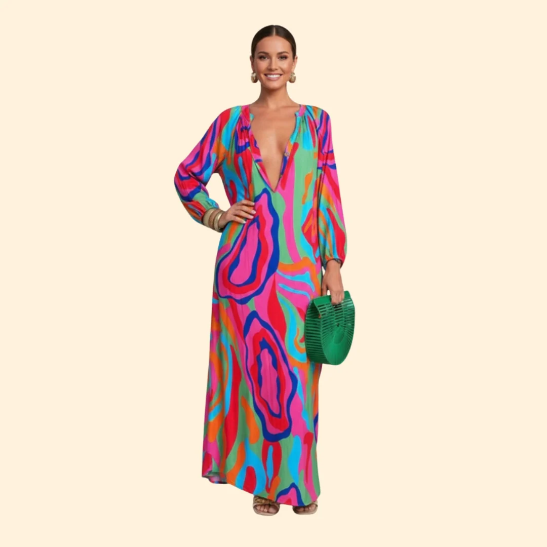 Women’s Casual Dress with Loose Fit Design - Image 10