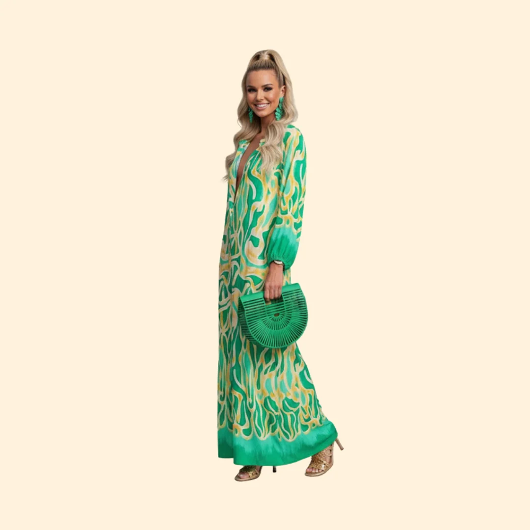 Women’s Casual Dress with Loose Fit Design - Image 5