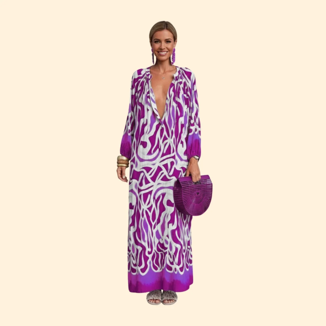 Women’s Casual Dress with Loose Fit Design - Image 7