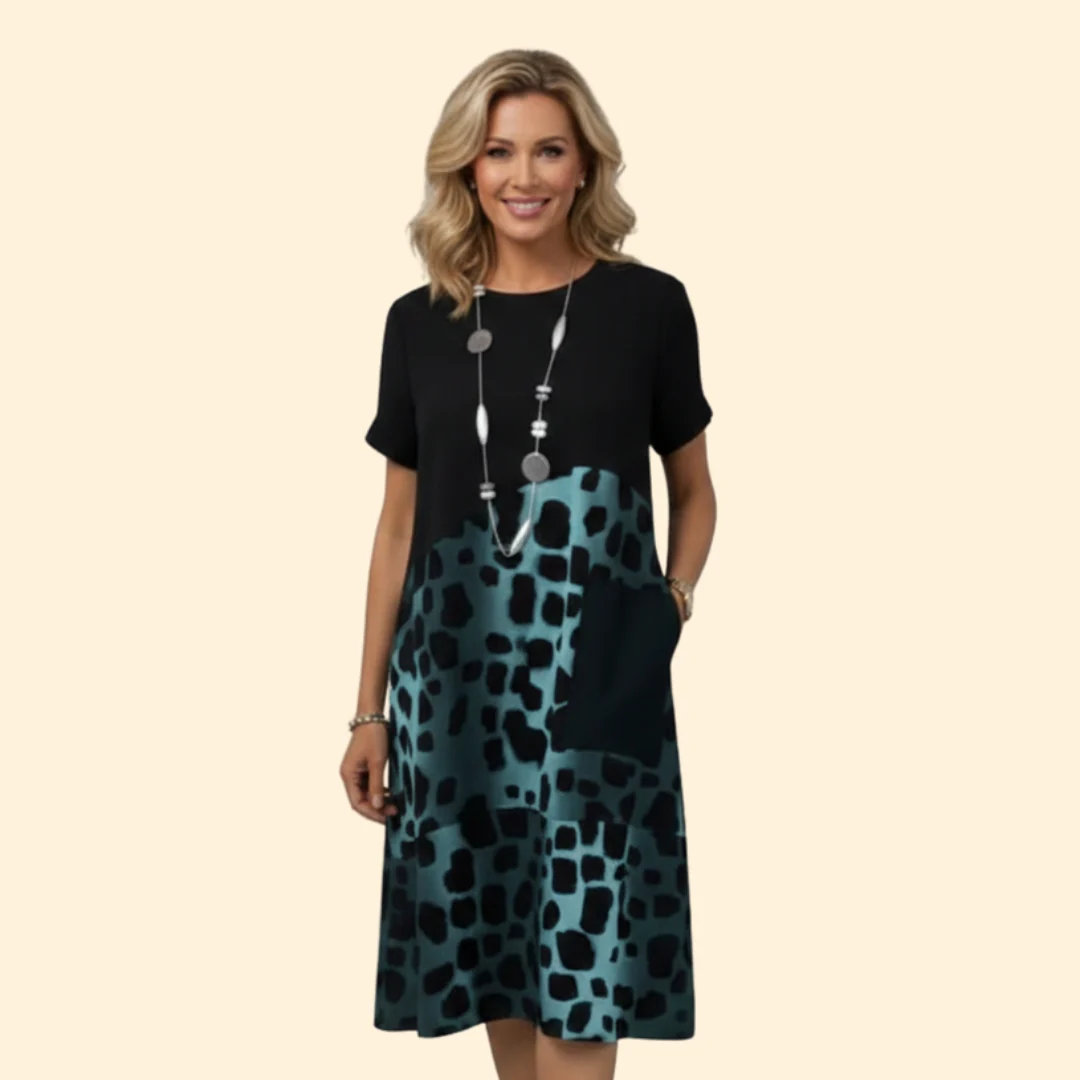 Women’s Casual Dress with Print Detail - Image 6