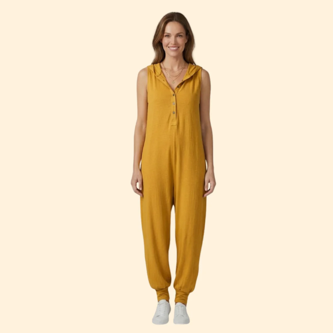 Women’s Casual Jumpsuit Button Front - Image 8