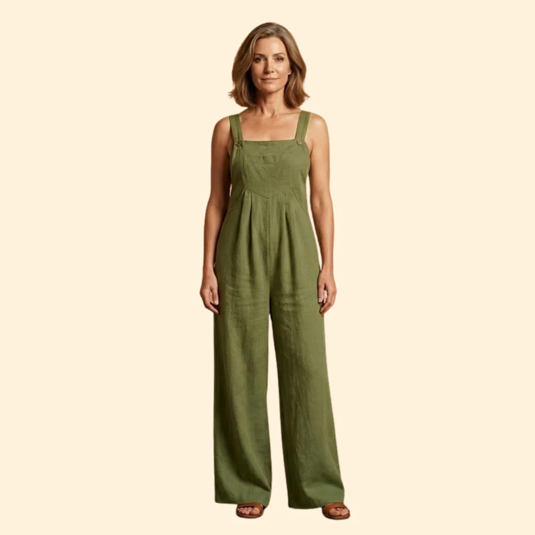 Women’s Casual Jumpsuit Wide Legs - Image 10