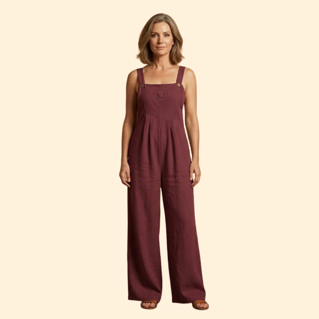 Women’s Casual Jumpsuit Wide Legs - Image 16