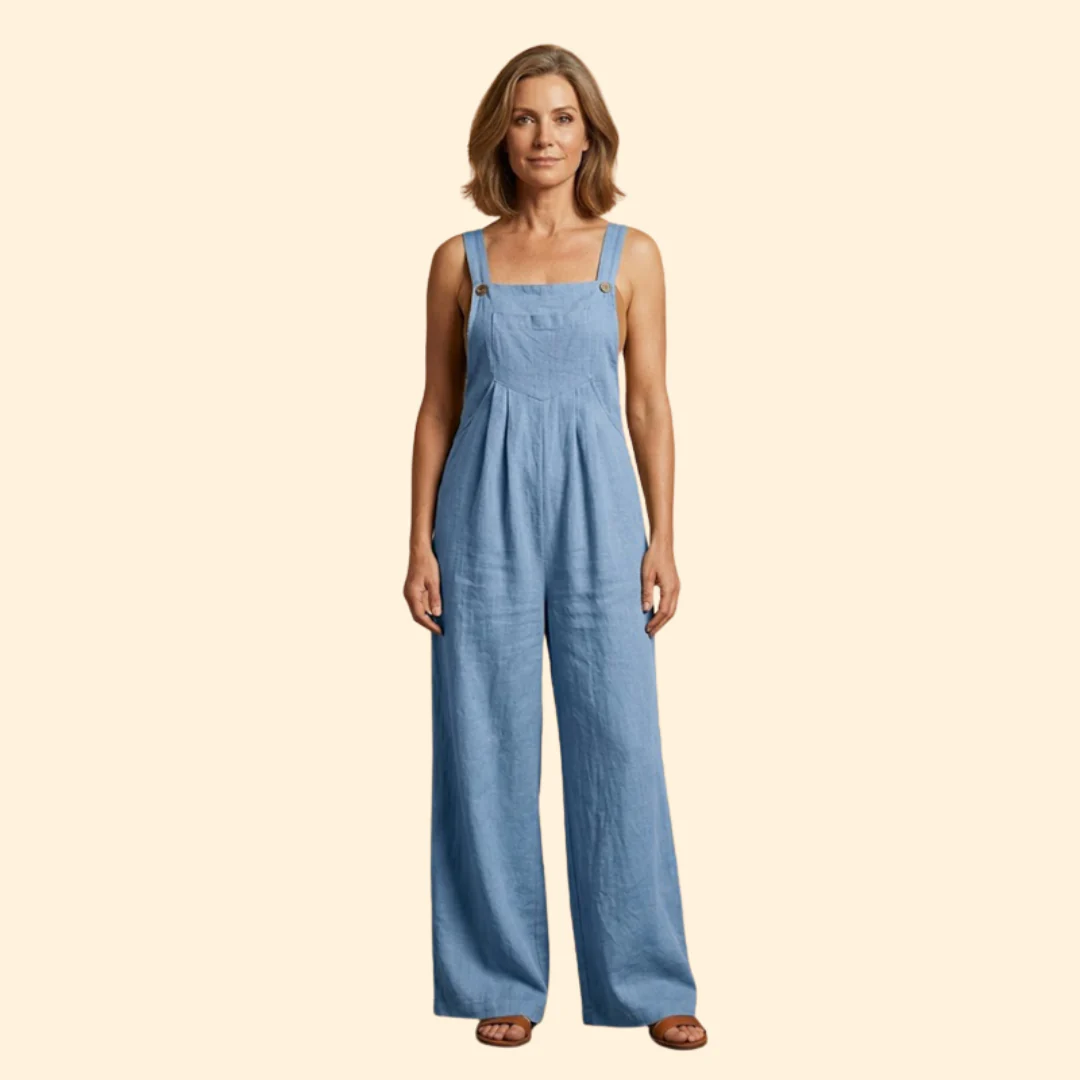 Women’s Casual Jumpsuit Wide Legs - Image 9