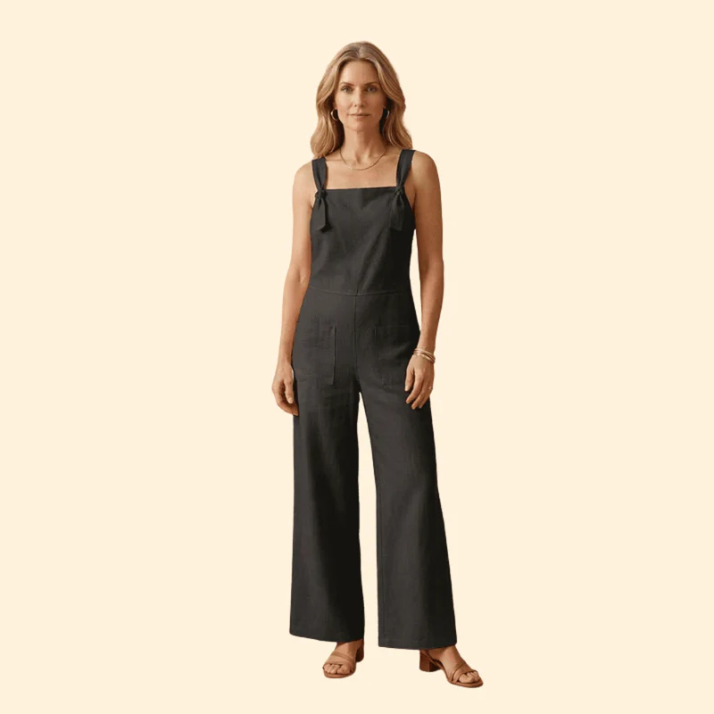 Women’s Casual Jumpsuit with Adjustable Straps - Image 10