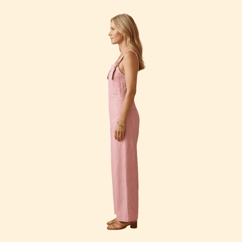 Women’s Casual Jumpsuit with Adjustable Straps - Image 6