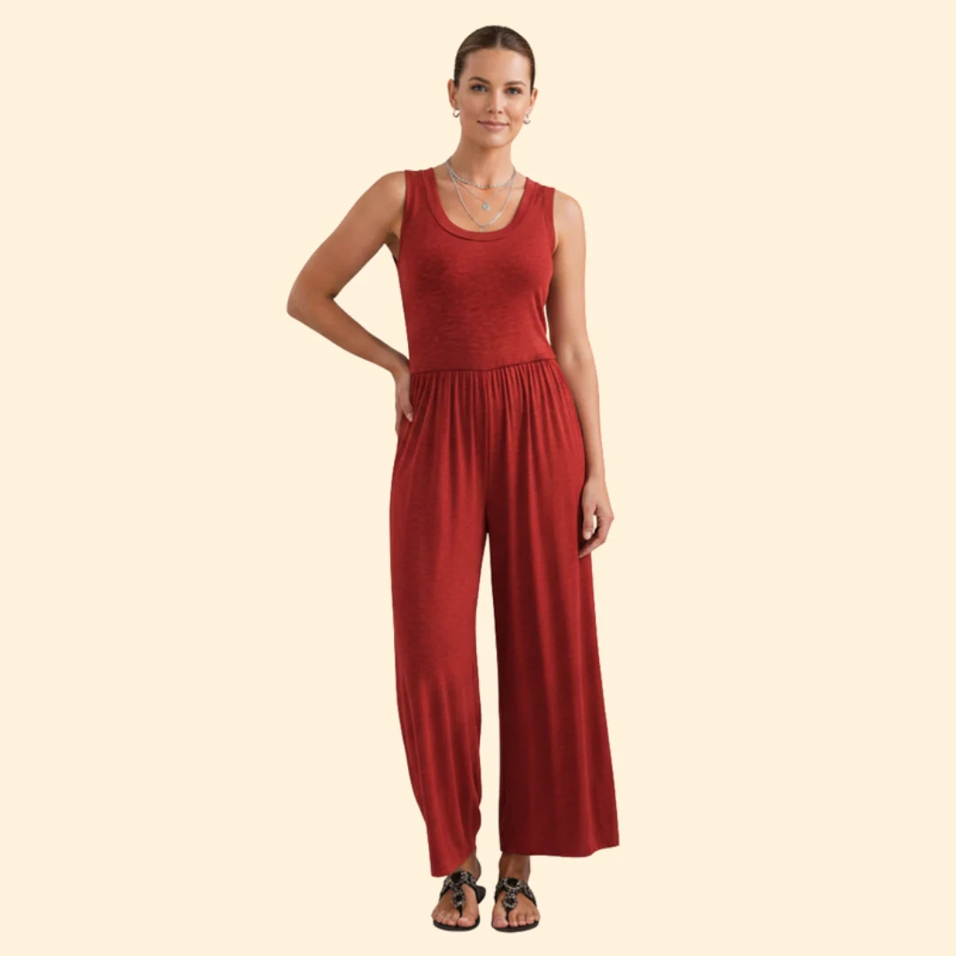 Women’s Casual Jumpsuit with Elastic Waist - Image 8