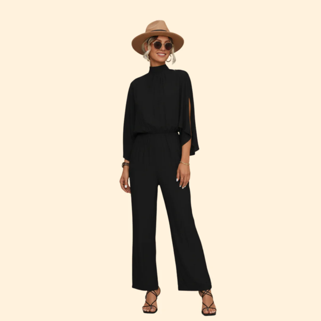 Women's Casual Jumpsuit with Elastic Waistband - Image 6