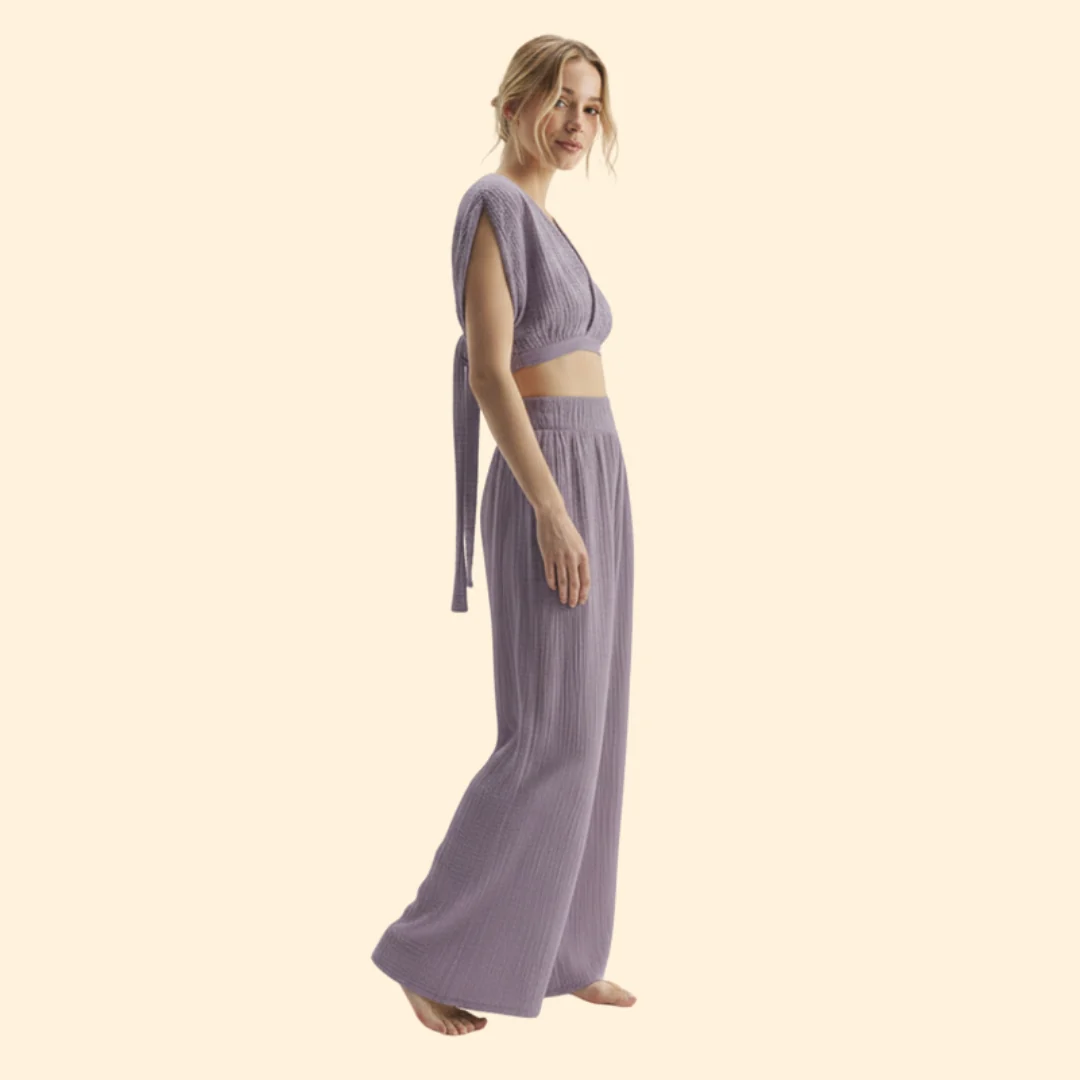 Women’s Casual Jumpsuit with Wrap Design - Image 3