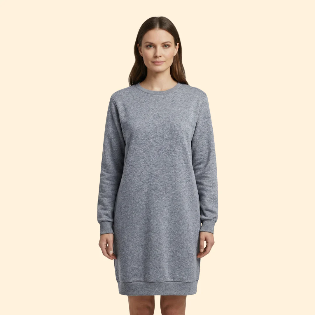 Women's Casual Long Sleeve Dress - Image 6