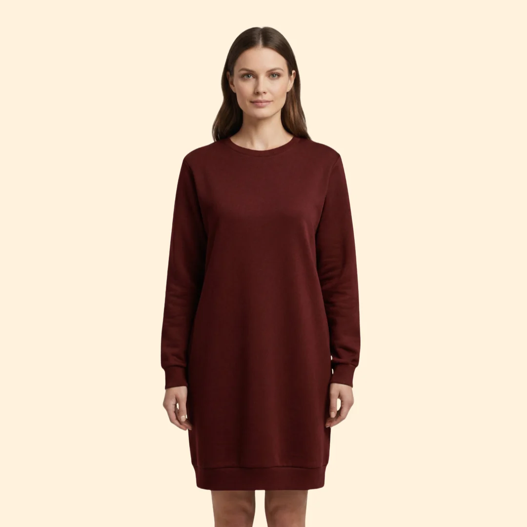 Women's Casual Long Sleeve Dress - Image 8