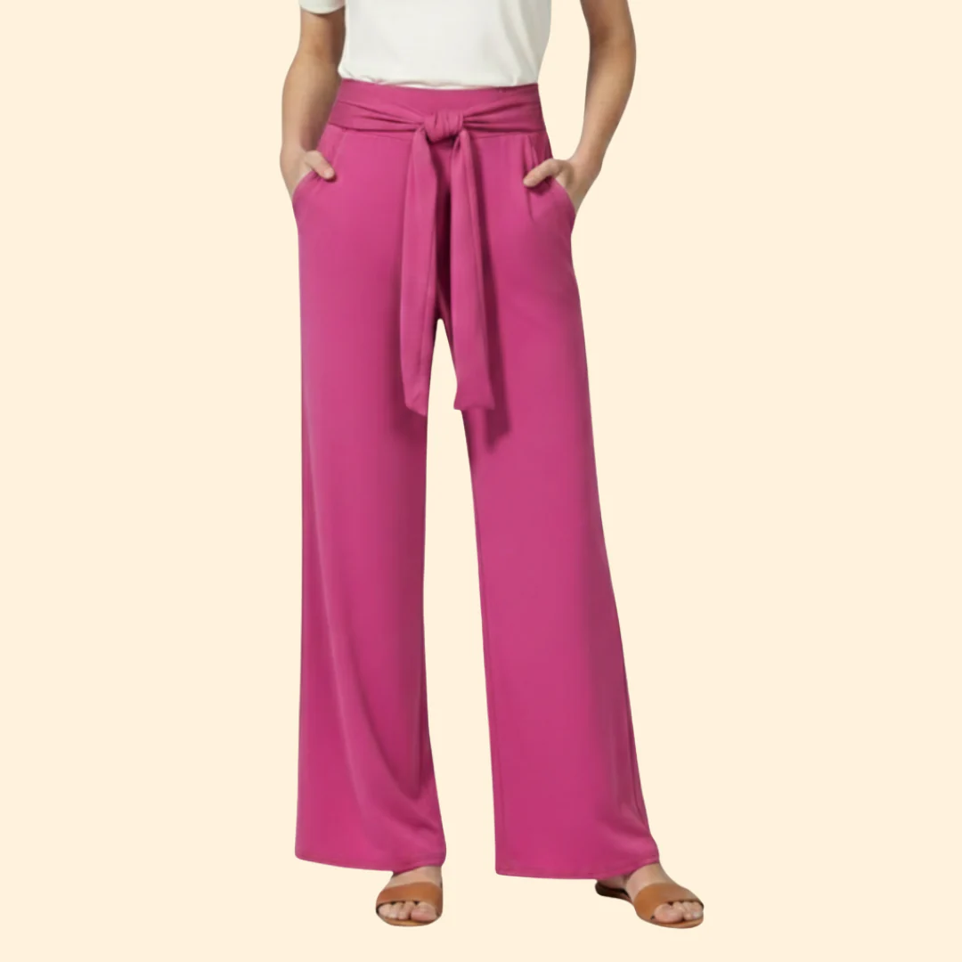 Women’s Casual Pants with Loose Fit Waist - Image 3