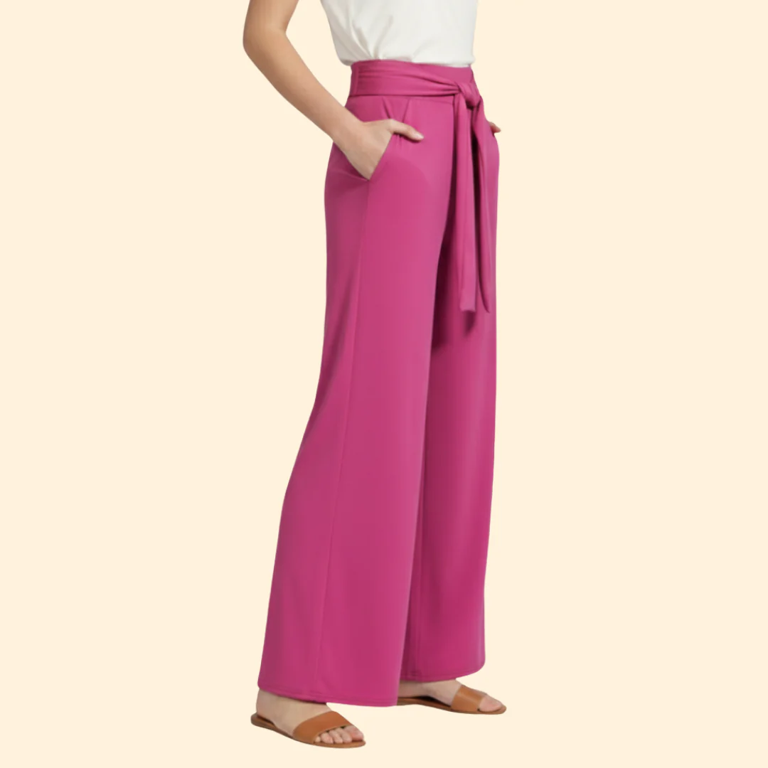 Women’s Casual Pants with Loose Fit Waist - Image 4