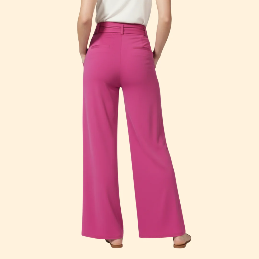 Women’s Casual Pants with Loose Fit Waist - Image 6