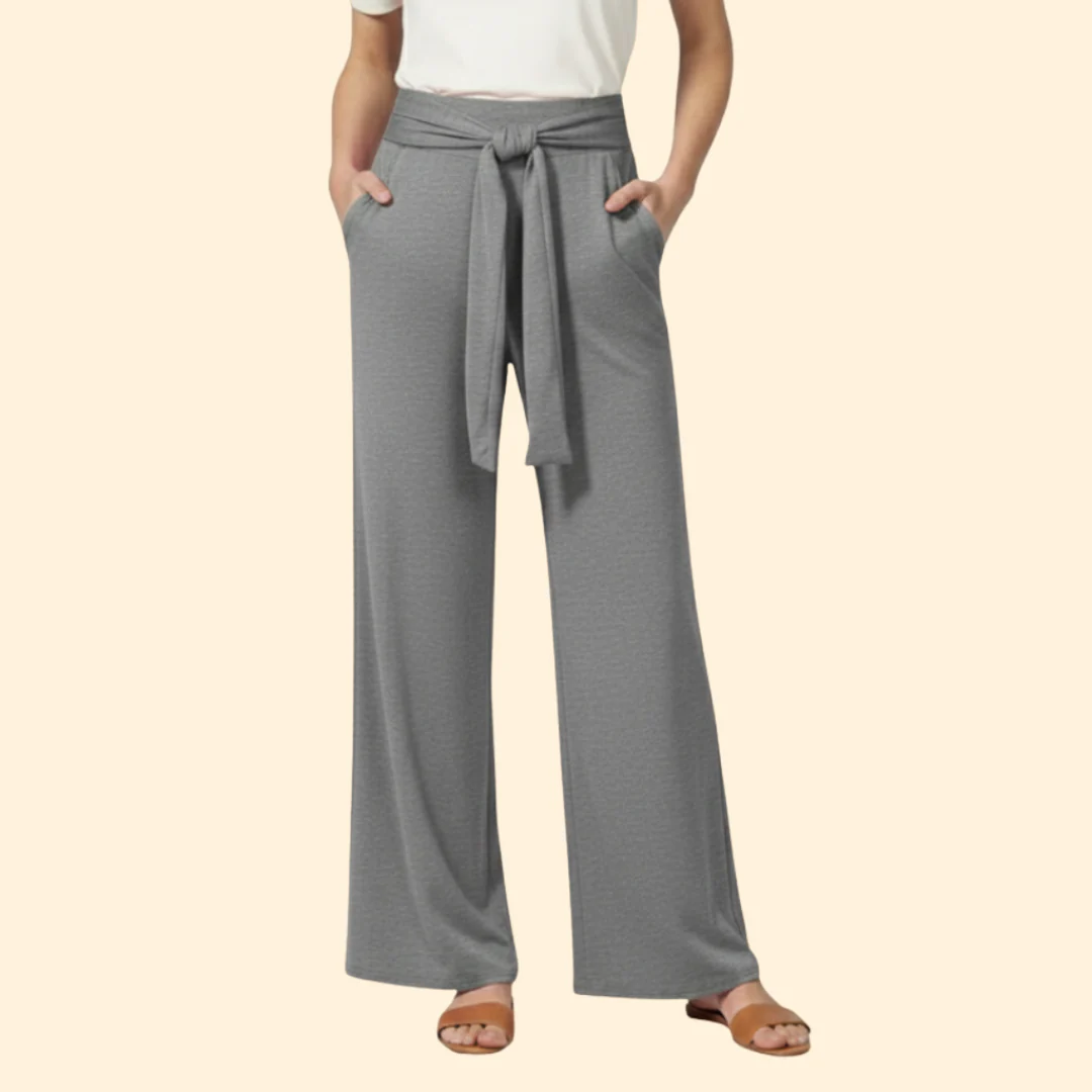 Women’s Casual Pants with Loose Fit Waist - Image 7