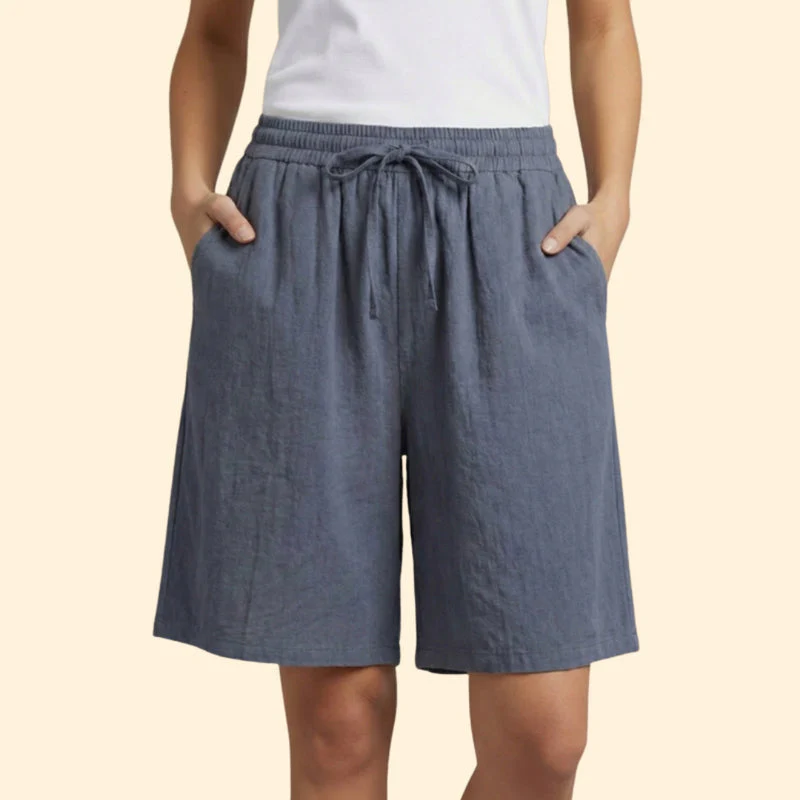 Women’s Casual Shorts with Adjustable Waistband - Image 12