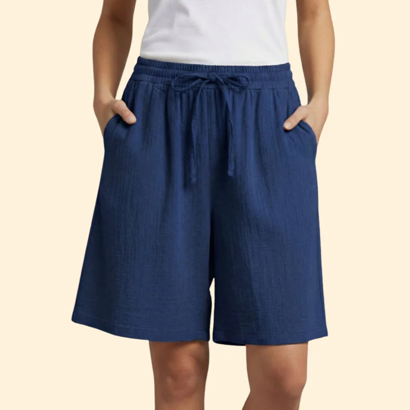 Women’s Casual Shorts with Adjustable Waistband - Image 13