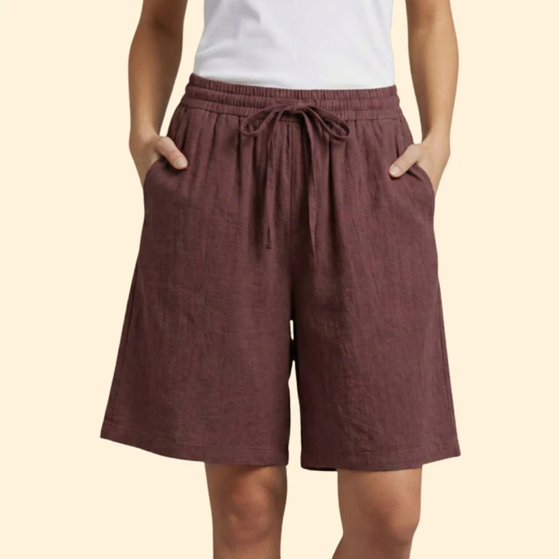 Women’s Casual Shorts with Adjustable Waistband - Image 14