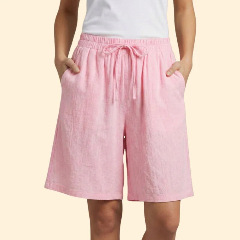 Women’s Casual Shorts with Adjustable Waistband - Image 15