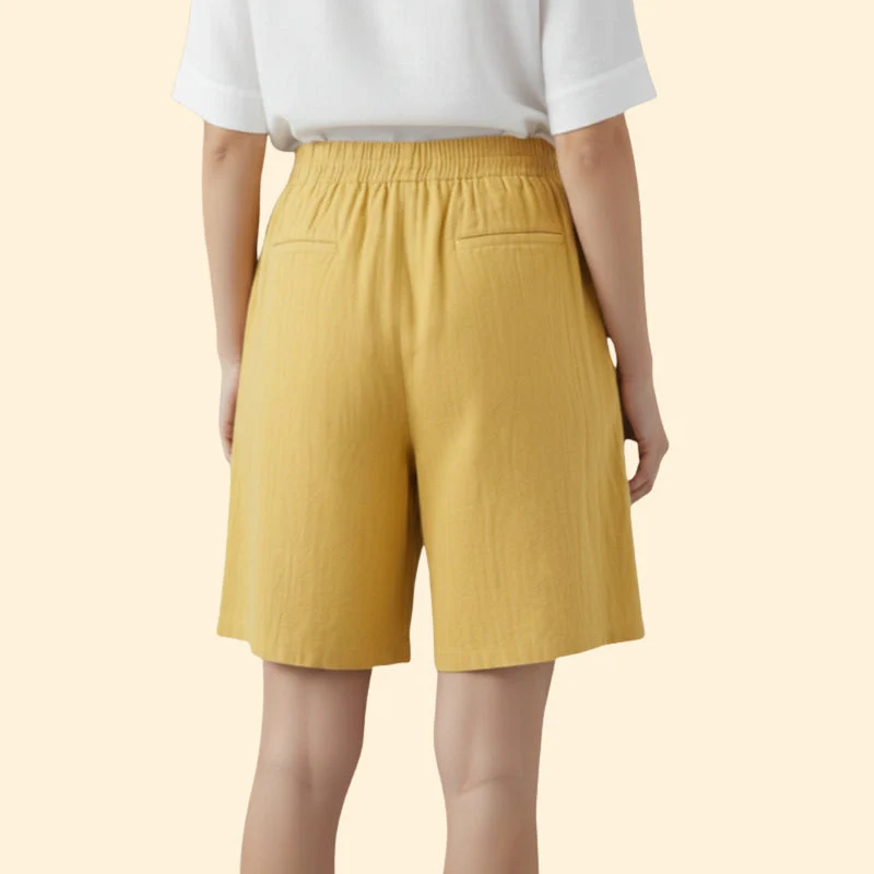 Women’s Casual Shorts with Adjustable Waistband - Image 6