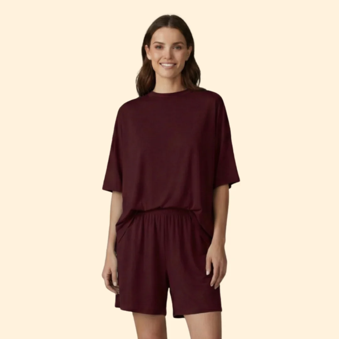 Women’s Casual Top with Matching Shorts - Image 11