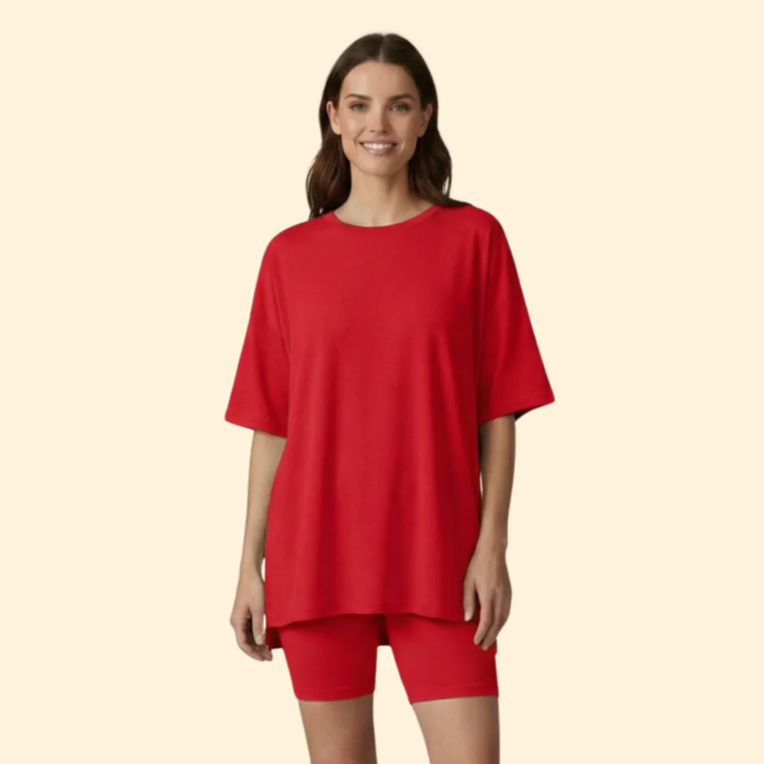 Women’s Casual Top with Matching Shorts - Image 12