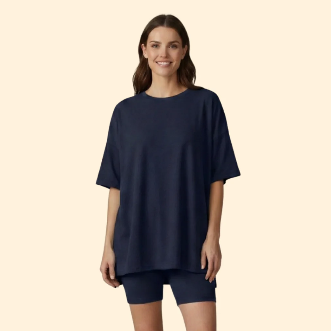 Women’s Casual Top with Matching Shorts - Image 14