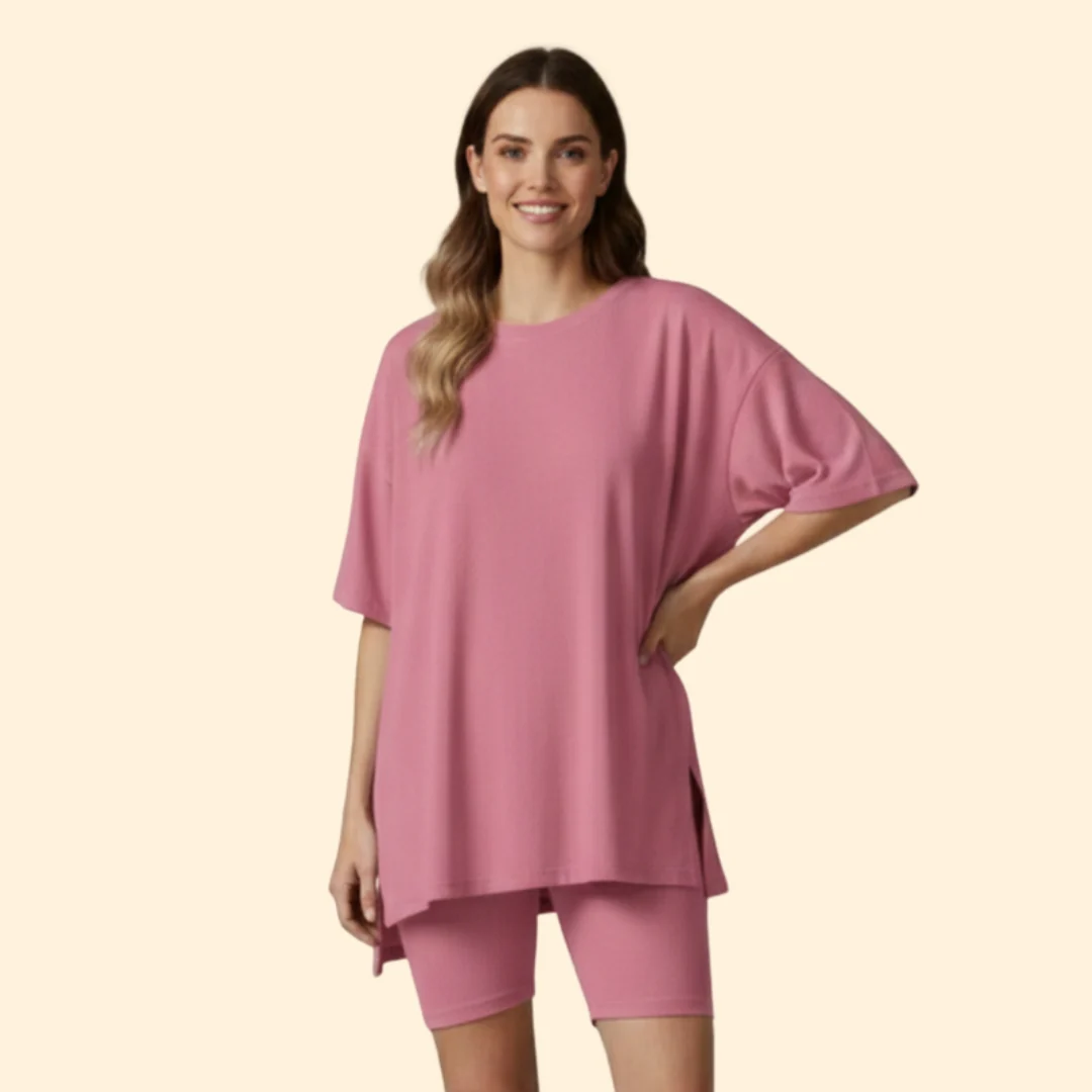 Women’s Casual Top with Matching Shorts - Image 18
