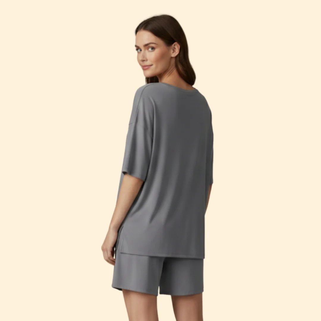 Women’s Casual Top with Matching Shorts - Image 5
