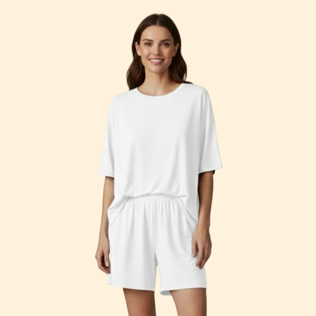 Women’s Casual Top with Matching Shorts - Image 6