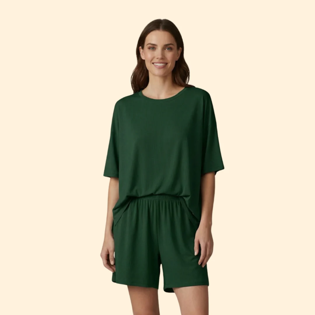 Women’s Casual Top with Matching Shorts - Image 9