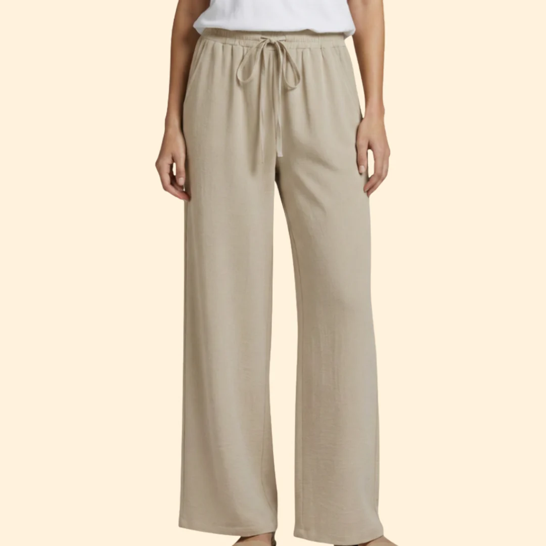 Women’s Casual Trousers with Elastic Waistband - Image 12