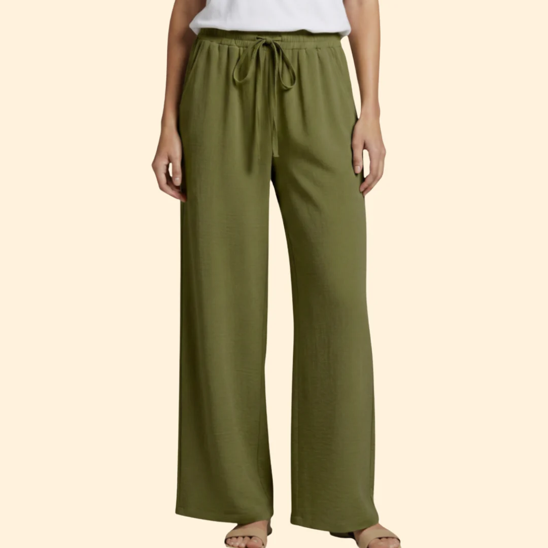 Women’s Casual Trousers with Elastic Waistband - Image 13