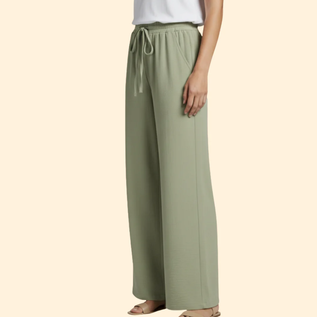 Women’s Casual Trousers with Elastic Waistband - Image 5