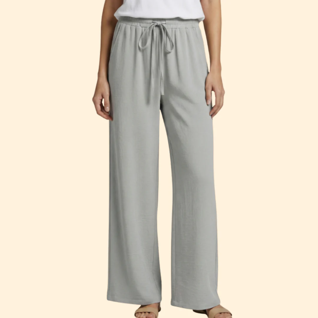 Women’s Casual Trousers with Elastic Waistband - Image 8