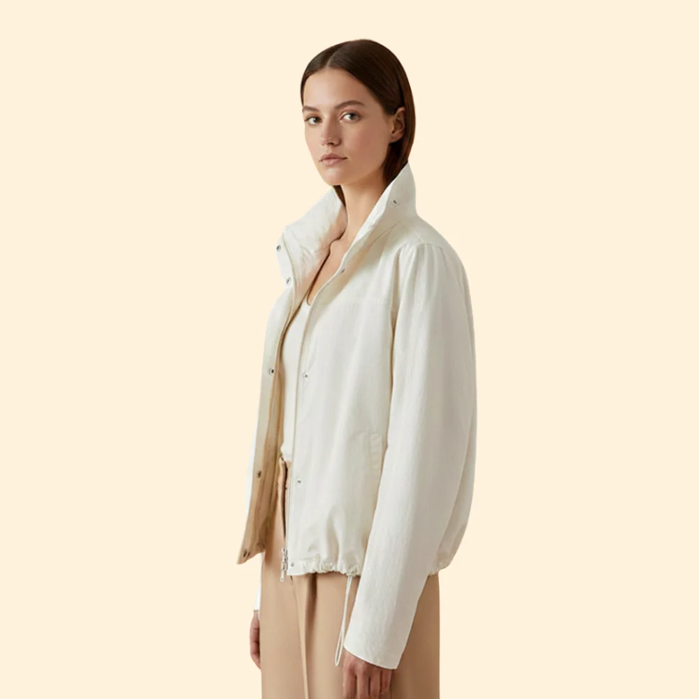 Women’s Casual Windbreaker Jacket - Image 3