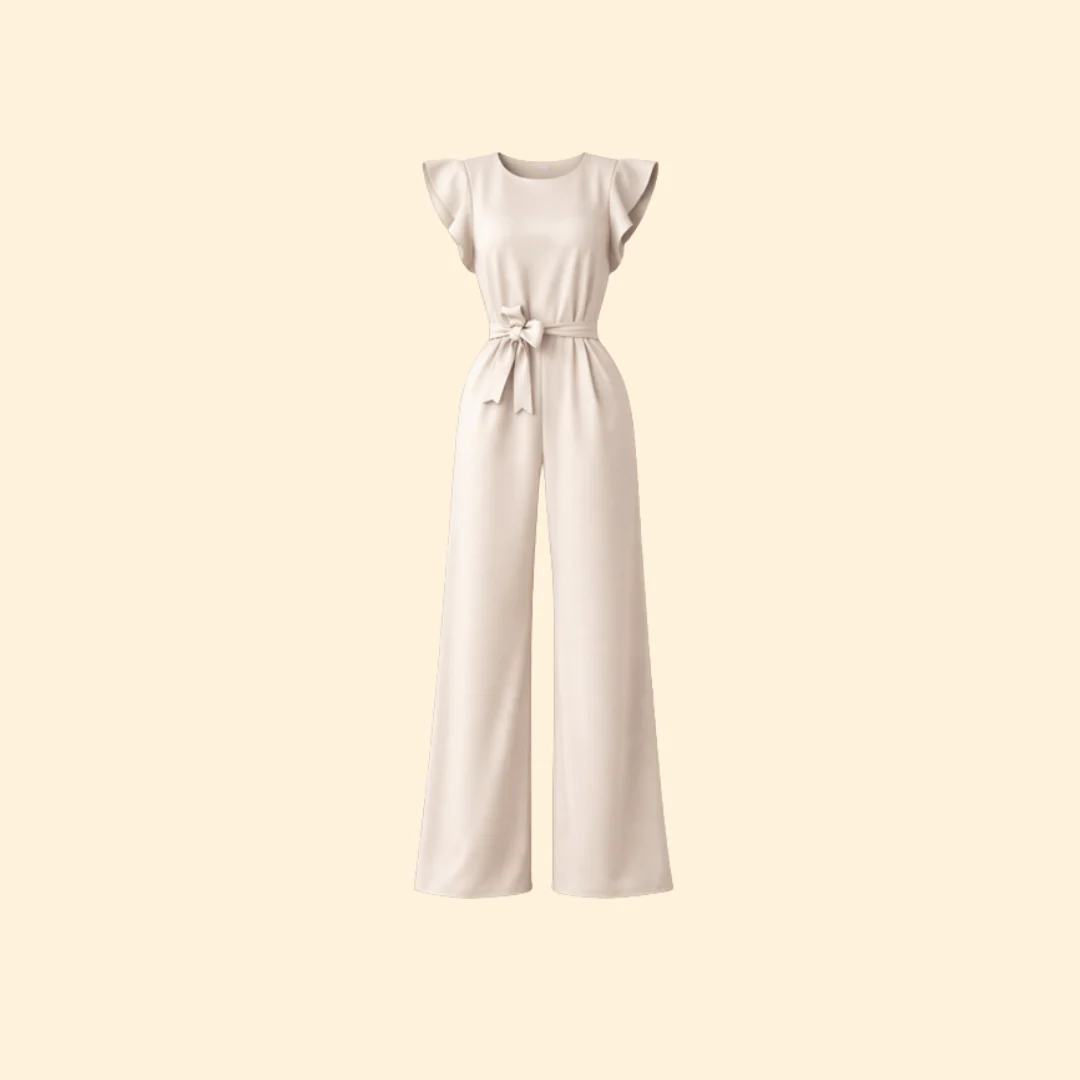 Women’s Chic Jumpsuit with Wide Leg Fit