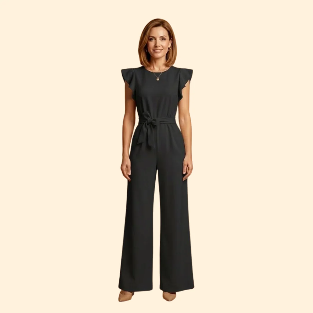 Women’s Chic Jumpsuit with Wide Leg Fit - Image 10