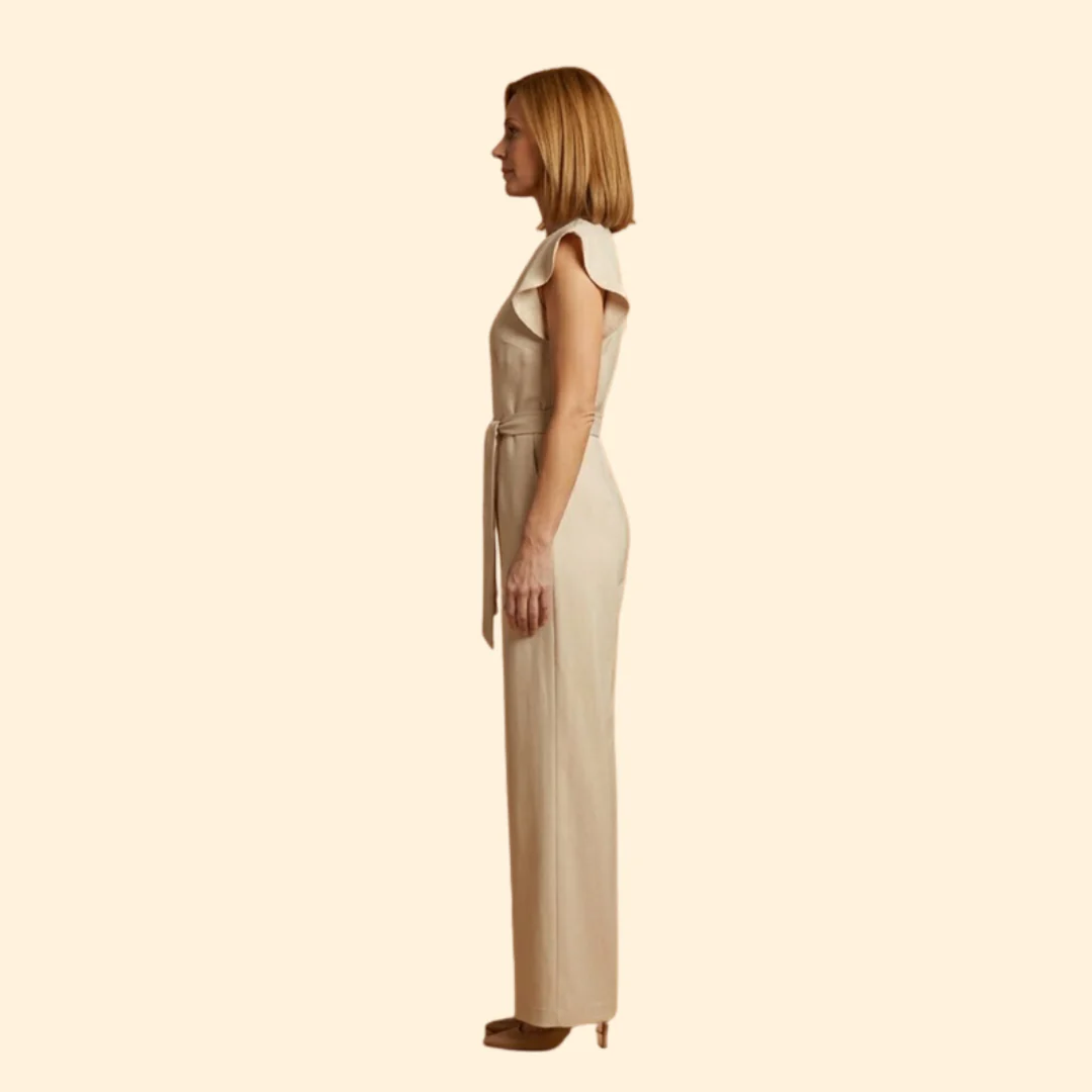 Women’s Chic Jumpsuit with Wide Leg Fit - Image 5