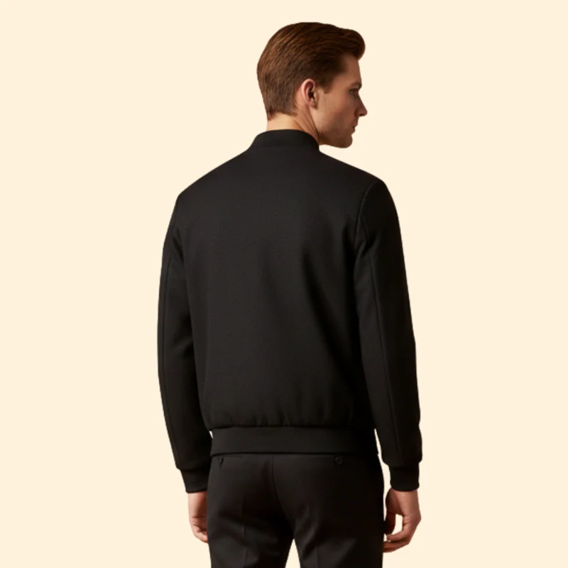 Men’s Classic Bomber Jacket - Image 4
