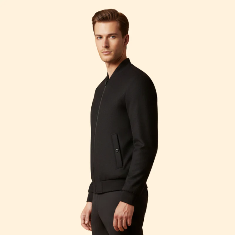 Men’s Classic Bomber Jacket - Image 6